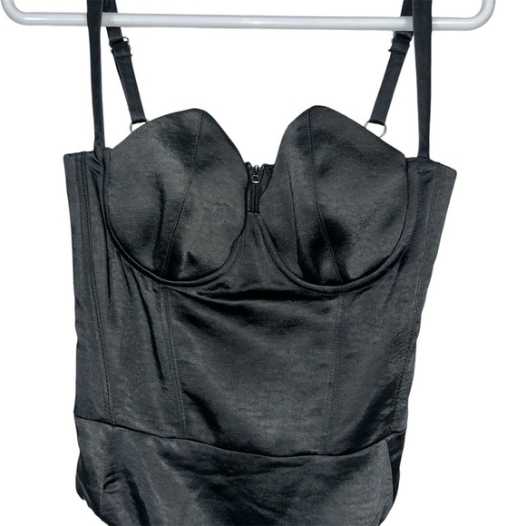 House Of CB Black Corset Bodysuit - Picture 2 of 9